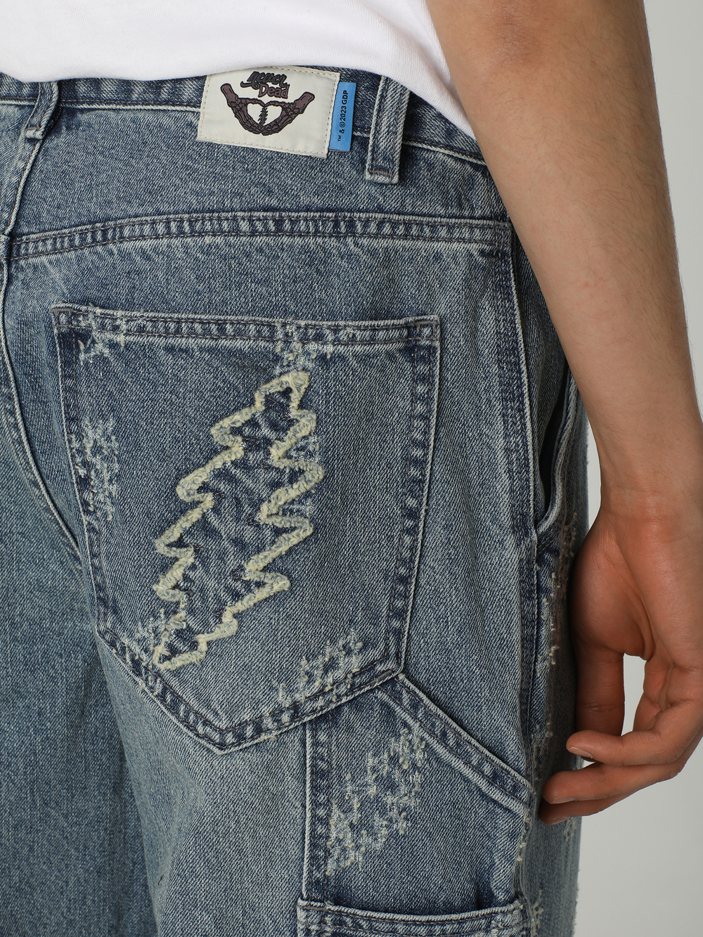 Мужские Брюки Gd Lightning Denim Carpenter
