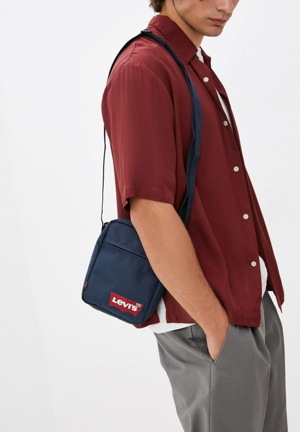 Сумка на плечо LEVI'S MINI CROSSBODY SOLID (RED BATWING)
