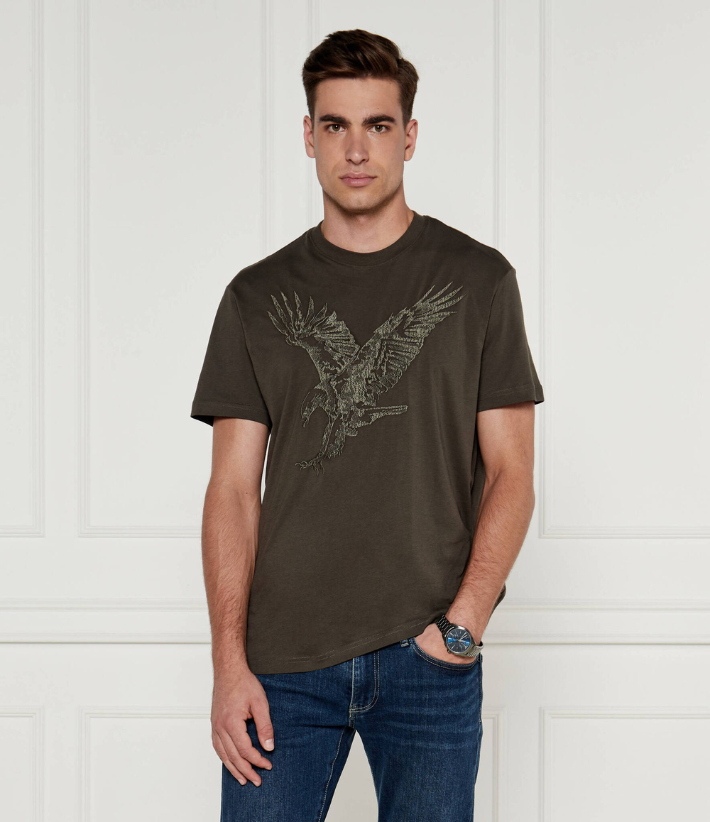 Футболка Armani Exchange - хаки(6DZTAD ZJ9TZ)