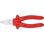 Плоскогубцы комбинированные хромированные 200 мм Knipex 03 07 200