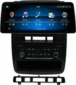 Магнитола для Volkswagen Touareg 2 2010-2018 - Kuberg KP-1222 монитор 12.3" в стиле BMW на Android 13, Быстрая, CarPlay, 4G SIM-слот