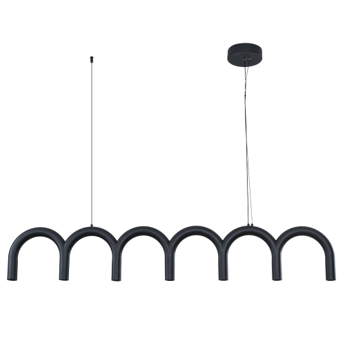 Подвесной светодиодный светильник Arte Lamp WARHOL A3258SP-45BK