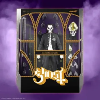 Фигурка Super7 - Papa Emeritus III - Ghost Ultimates Figure - SUP84975