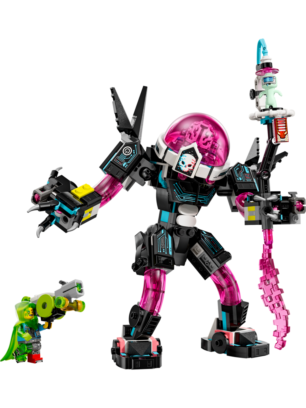 Конструктор Лего Дримзз Матео против Робота | LEGO DREAMZzz Mateo vs. Cyber Brain Mech - 71495, 368 деталей (8+)