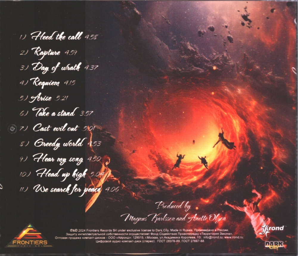 Anette Olzon / Rapture (RU)(CD)