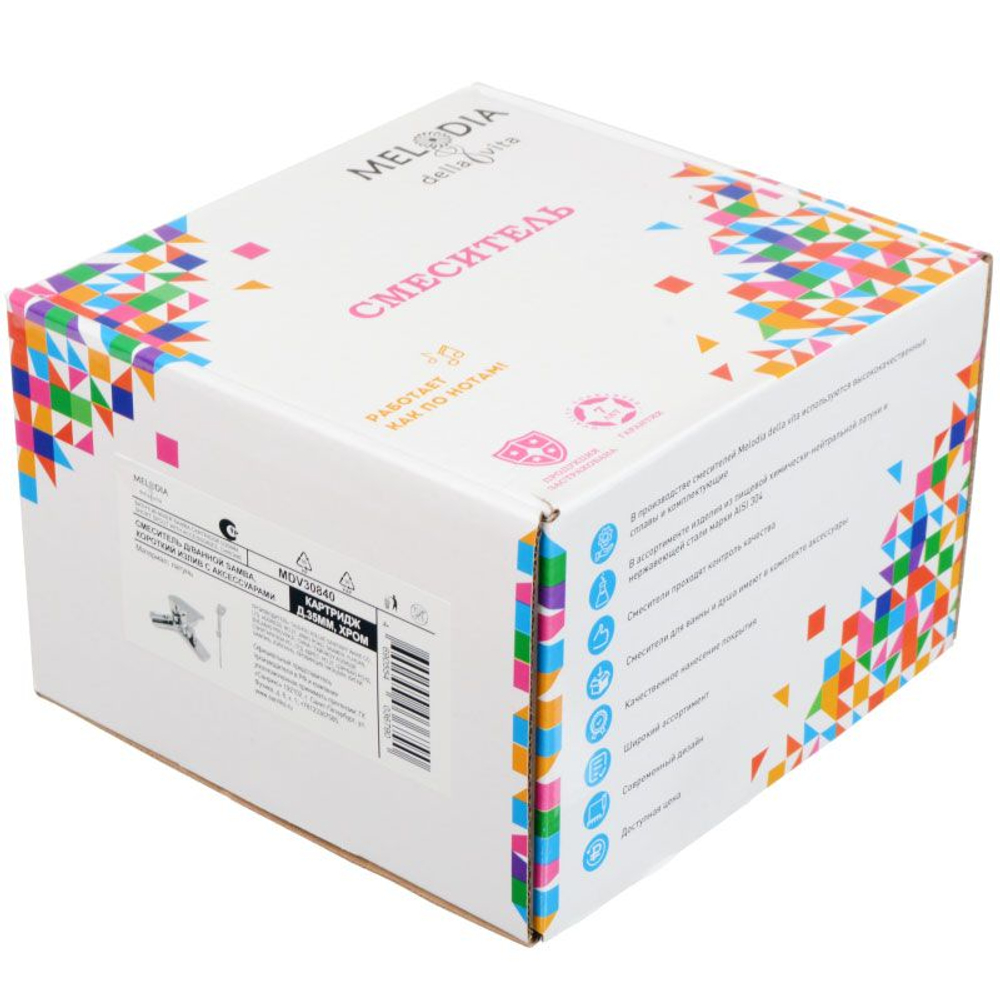 Смеситель для ванны Samba/Самба MDV30840