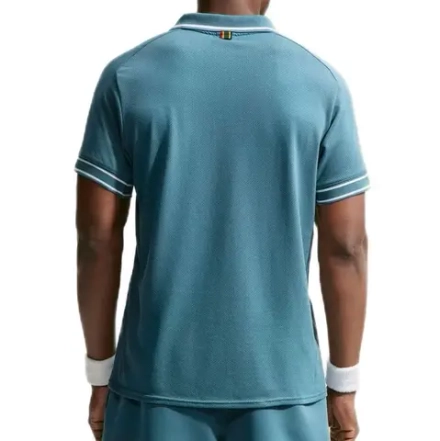 Теннисное поло Nike Court Heritage Tennis - smokey blue/smokey blue