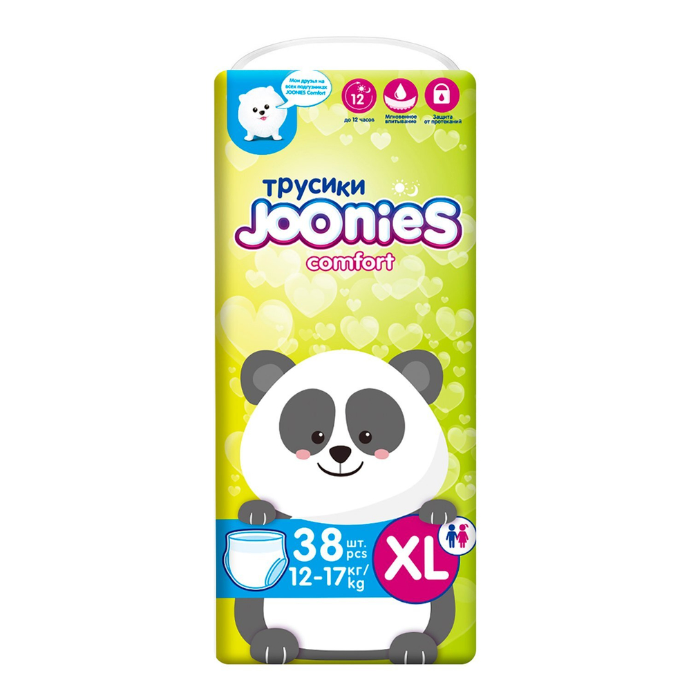 Трусики-подгузники Joonies Comfort XL 38шт