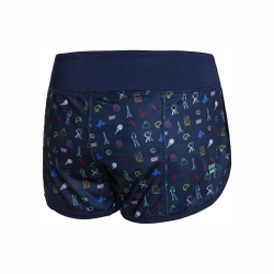 Женские теннисные шорты BIDI BADU Chidera Tech 2in1 Shorts Women - Dark Blue, Multicoloured