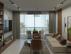 ЖК "CASA DEL MARE" Северный Кипр, район Эсентепе. Расположен в элитном районе Северного Кипра, на берегу Средиземного моря, с собственной лагуной 20 минут до столицы