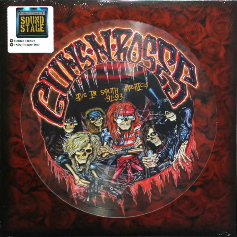 Guns N' Roses / Live In South America '91-'93 (Picture Disc)(LP)