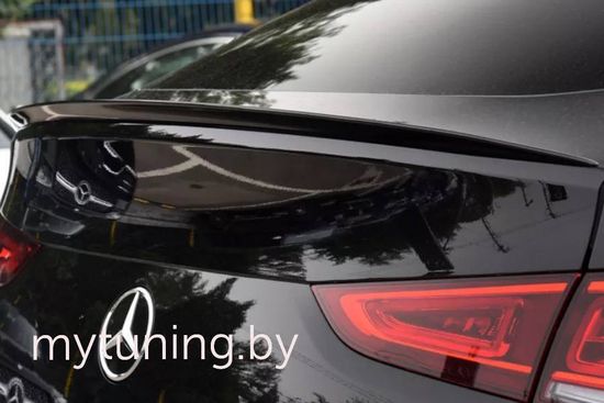 Спойлер V.1 глянцево - черный для Mercedes GLE AMG coupe C167 2015-2019