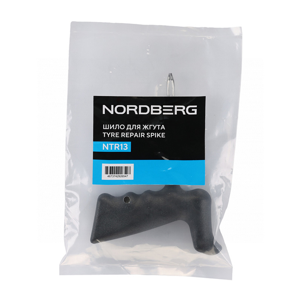 NORDBERG (NTR13) Шило для жгута, пластиковая пистолетная рукоятка