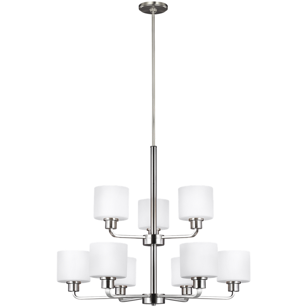 Люстра Visual Comfort Canfield Nine Light Chandelier