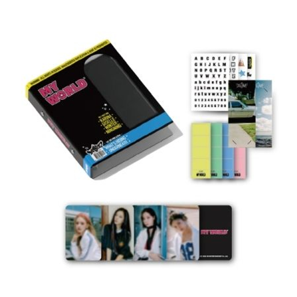 товары AESPA - MY WOLRD Memory Collect Book GISELLE Version