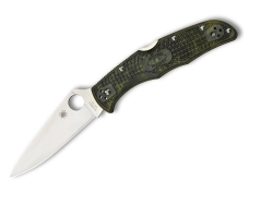 Нож складной Spyderco C10ZFPGR Endura 4 Flat Ground Zome Green