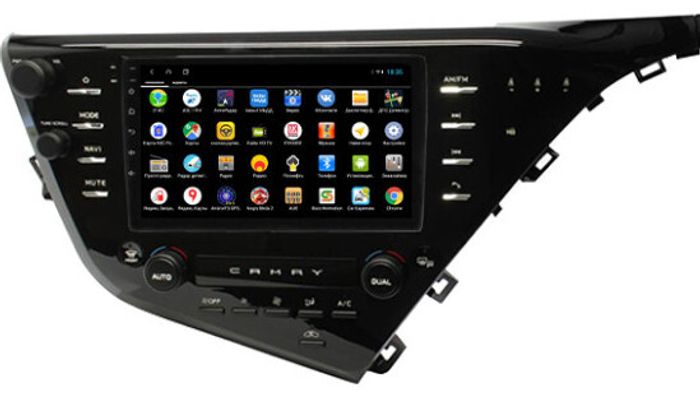 Магнитола для Toyota Camry 70 2017-2021 (c JBL) - Parafar PF465LUX5XHD на Android 13, CarPlay, 4G SIM-слот