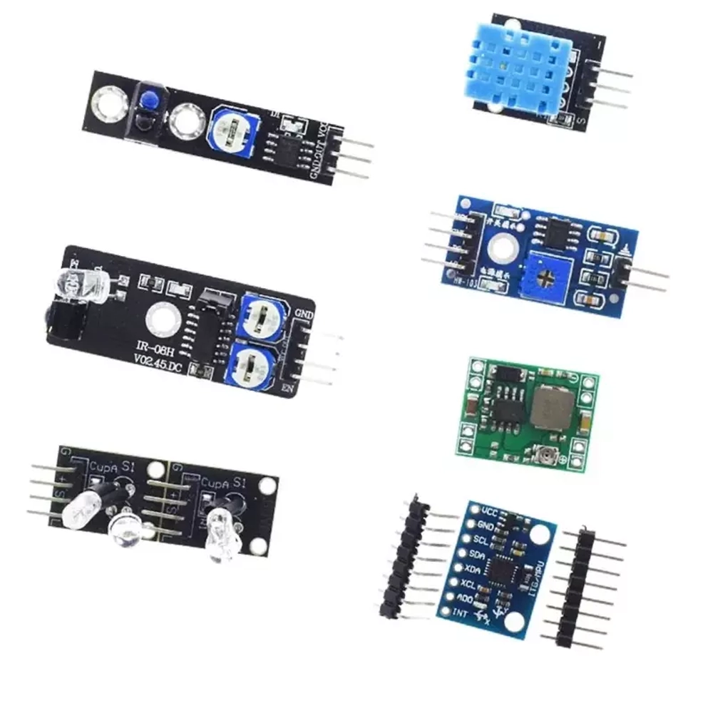 Комплект датчиков к Arduino/Raspberry/Orange (45 штук)