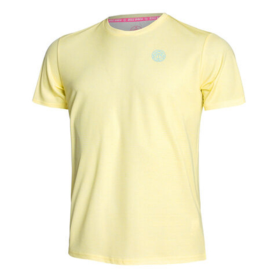 Мужское теннисное поло BIDI BADU Falou Tech T-Shirt Men - Yellow