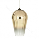 Pendant design lamp  FADE by Tom Dixon (Gold)