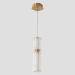Светильник подвесной Crystal Lux ANTIQUE SP23W LED BRASS