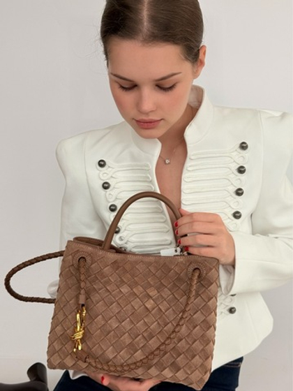 Сумка Intrecciato Knot Tote