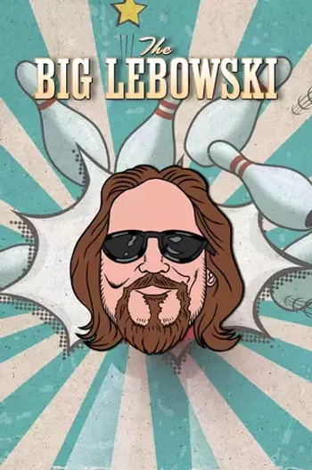 Металлический пин «Big Lebowski»