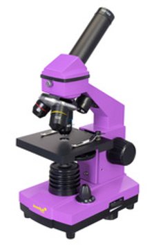 Микроскоп Levenhuk Rainbow 2L Аметист с набором для опытов Levenhuk K50