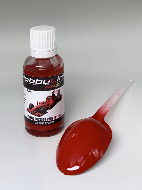 Краска лаковая HobbyLink Ferrari Rosso F1 2009 HP-1038