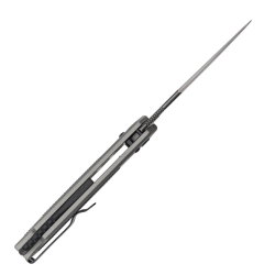 Нож складной SRM 9203-AK2 Retriever Black (140Cr Laminated, Grey Aluminum/Black G10)