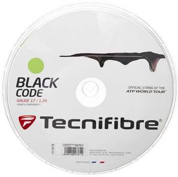 Струны теннисные Tecnifibre Black Code (200 m) - lime