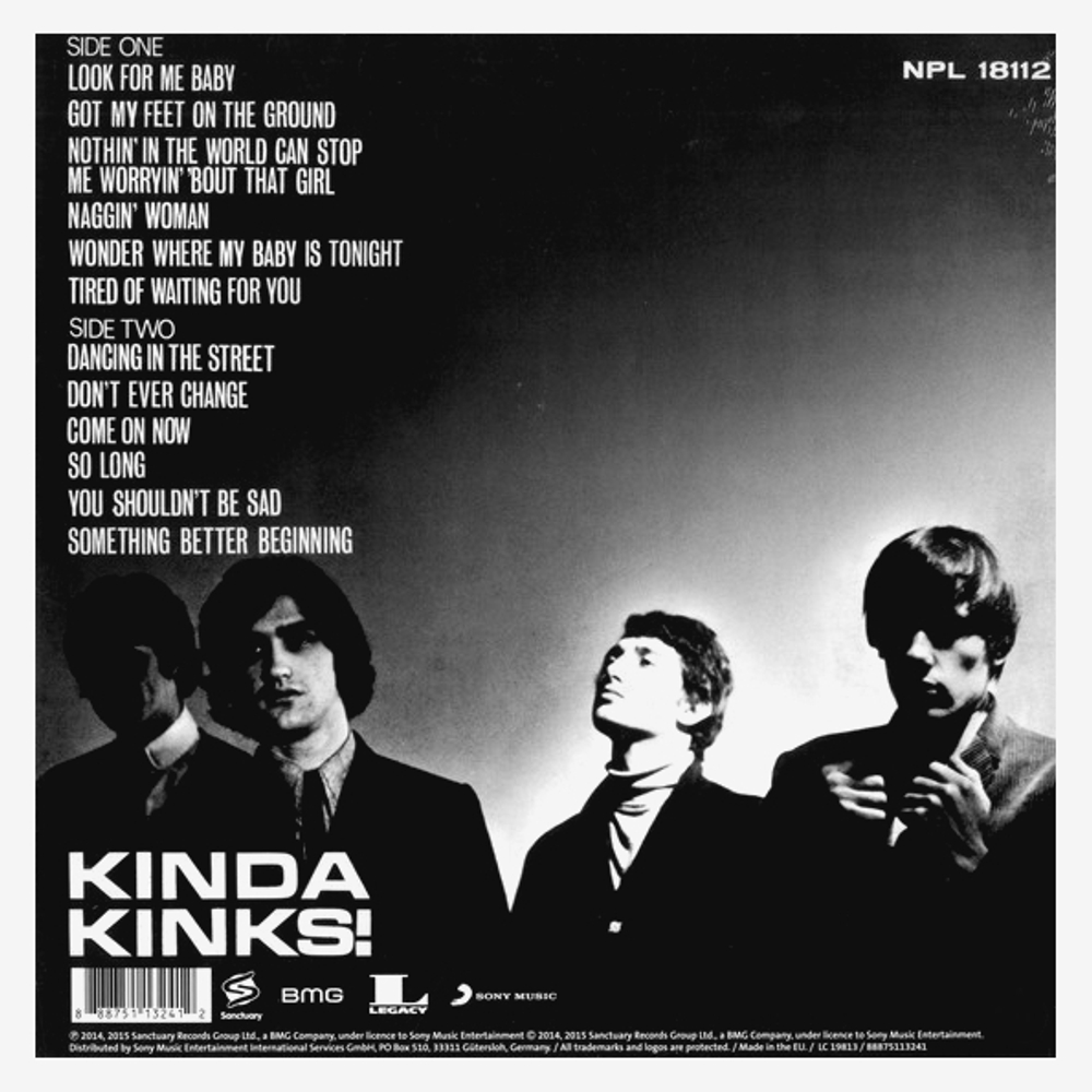 The Kinks / Kinda Kinks (Coloured Vinyl)(LP)