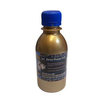 Тонер для XEROX Phaser 6125/6130/6500/С1100 (30гр, голубой, NonChem) Gold ATM