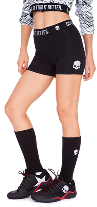 Женские Шорты теннисные Hydrogen Performance Second Skin Short - black