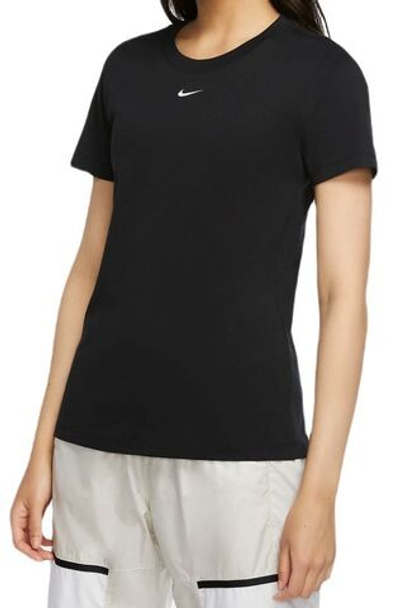 Женская теннисная футболка Nike Sportwear Essentiaal T-Shirt - black/white