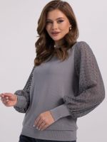 Джемпер трикотажный Арабелла (серый) Б16391-5М LT Collection