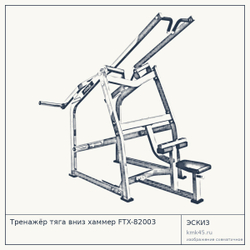 Тренажёр тяга вниз хаммер FTX-82003 — от 139 000 ₽