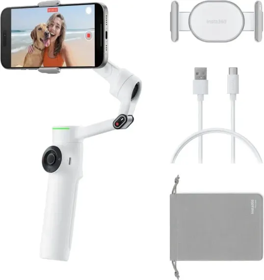 Стабилизатор Insta360 Flow 2 Pro (Standard Bundle) Summit White