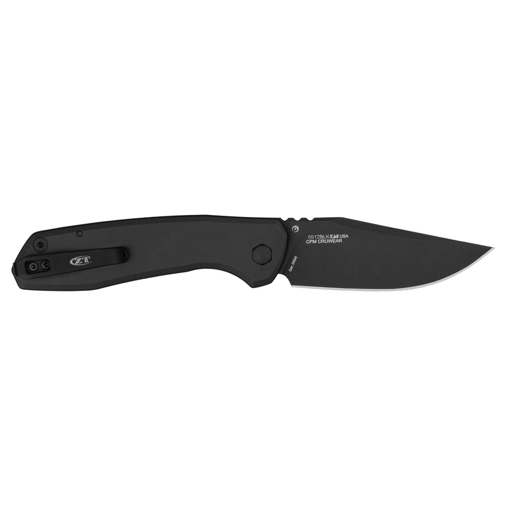 Складной нож Zero Tolerance, сталь CPM CruWear, 0512BLK