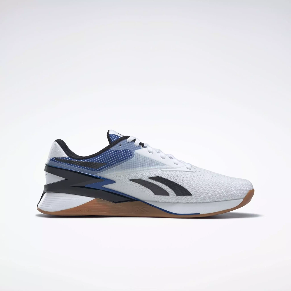Кроссовки мужские Reebok Nano X3 (Сине-Зеленые)