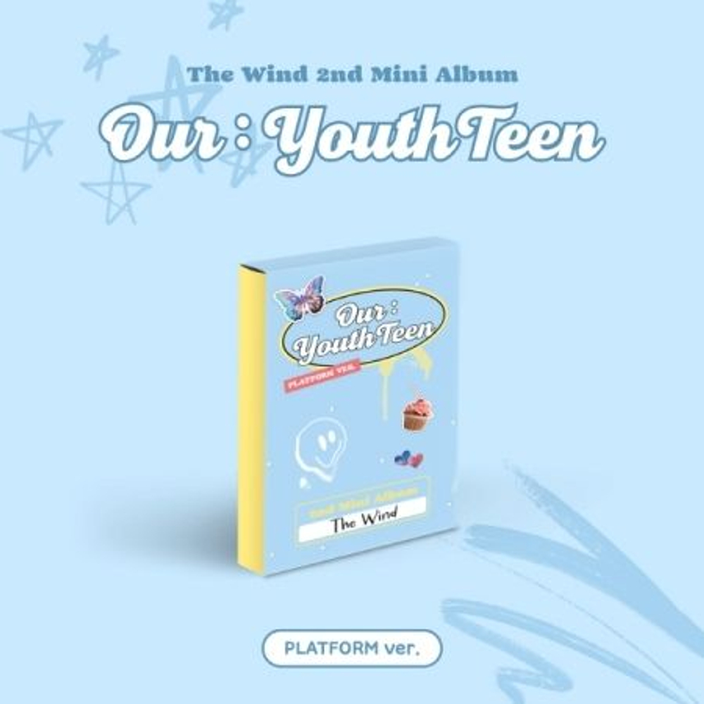 Альбом THE WIND - OUR : YOUTHTEEN 2nd Mini Album PLATFORM Version