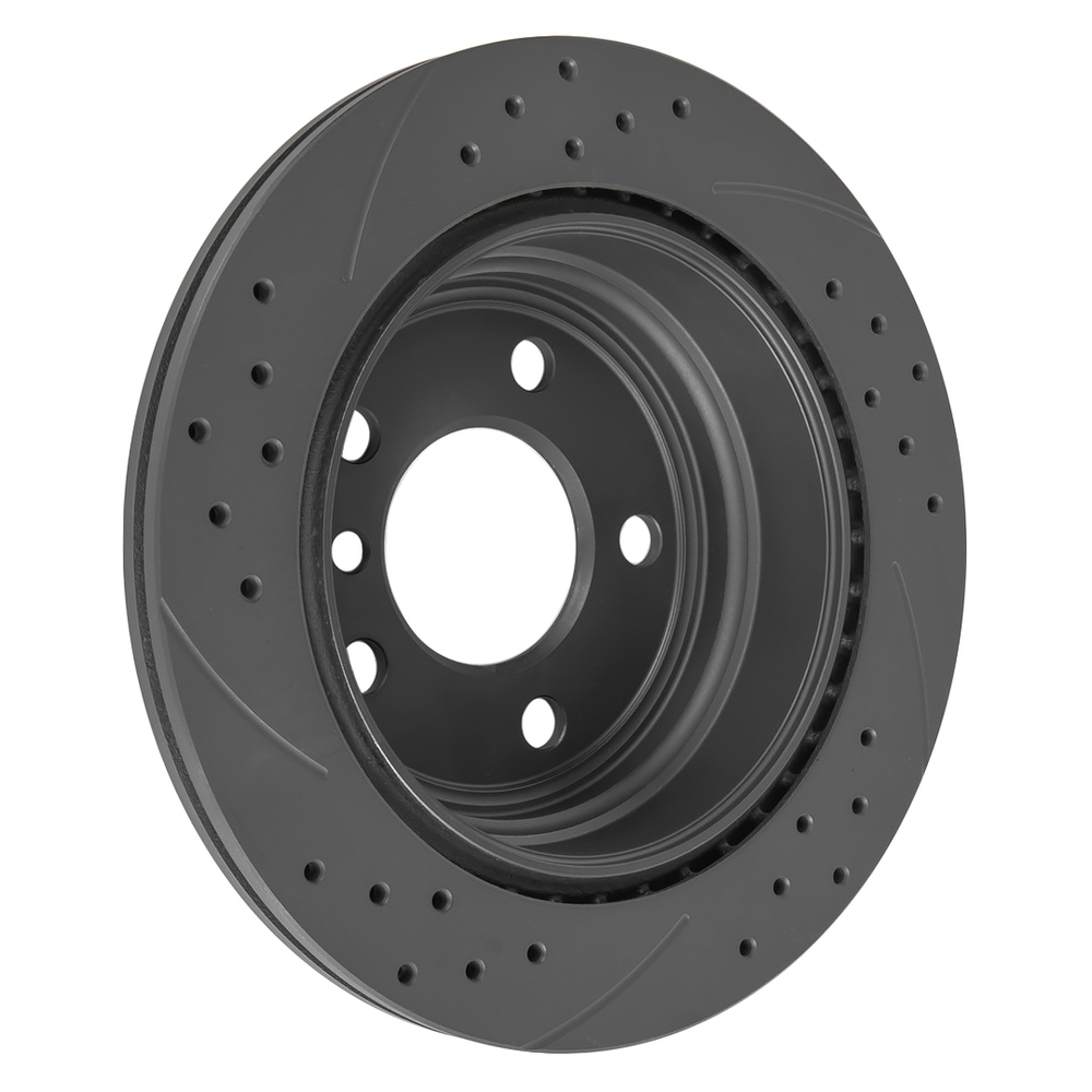 Диск тормозной задний перфорированный PRO-Line с покрытием (компл.2 шт) BMW 3/4-Serie (F30/F31/F34/F32/F33/F36) GANZ GIJ06035S