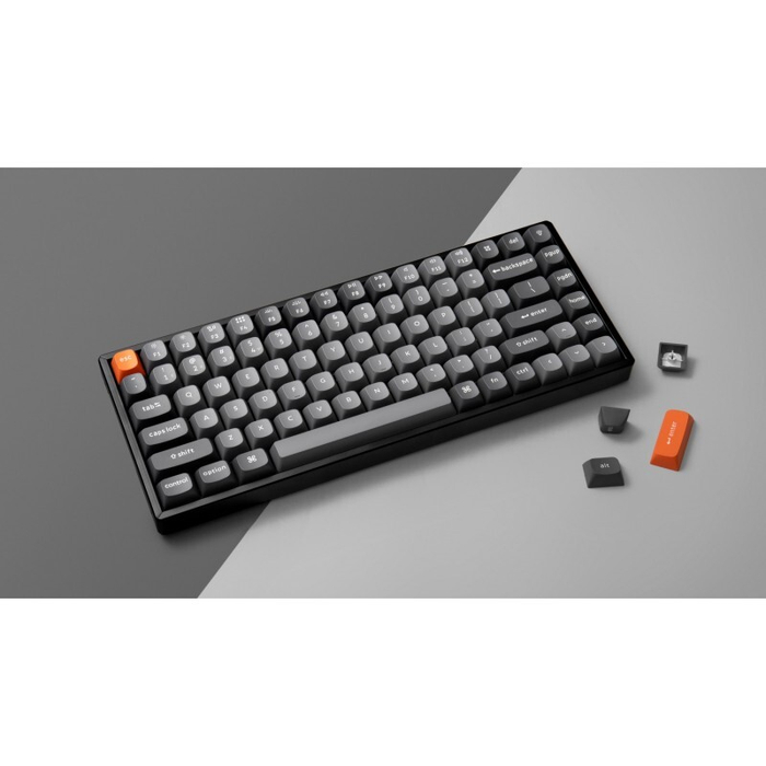 Беспроводная механическая клавиатура QMK Keychron K2 Max, 84 клавиши, RGB подсветка, Hot-swap, алюм.рамка Keychron Red Switch (K2M-J1-RU)