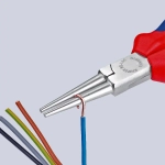 Длинногубцы хромированные 160 мм Knipex 30 35 160