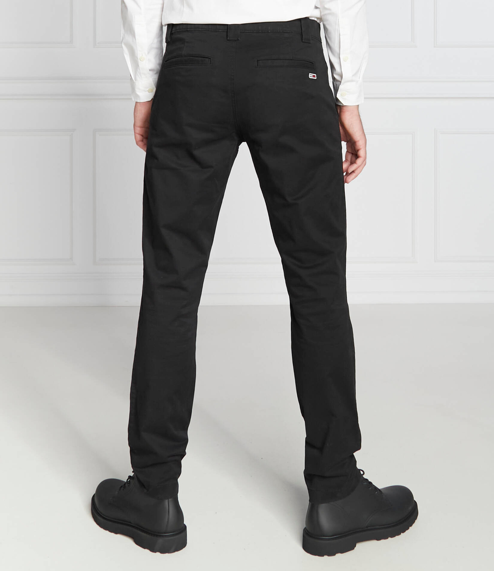 чиносы scanton Tommy Jeans - черный(DM0DM09595)