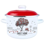 Кастрюля эмалированная 5,5л «Apple Tree» Appetite 6RD221M