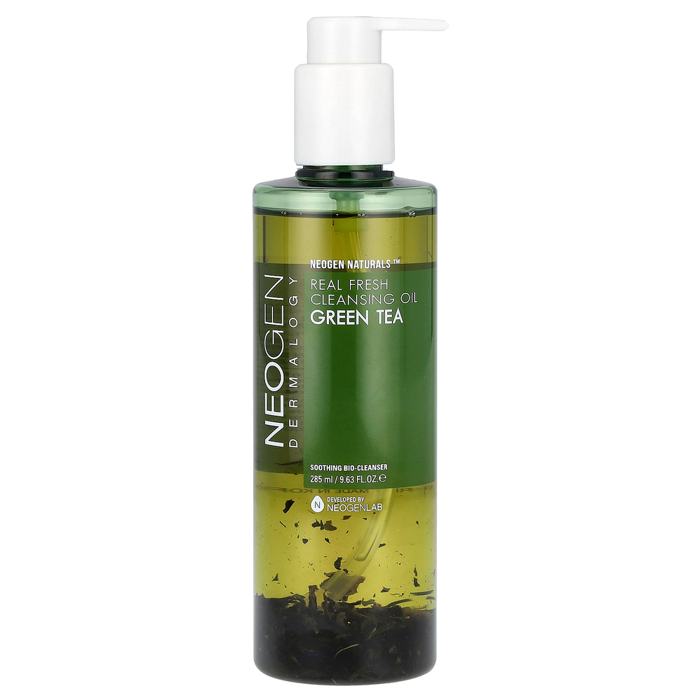 Neogen, Real Fresh, очищающее масло, зеленый чай, 285 мл (9,63 жидк. унции)