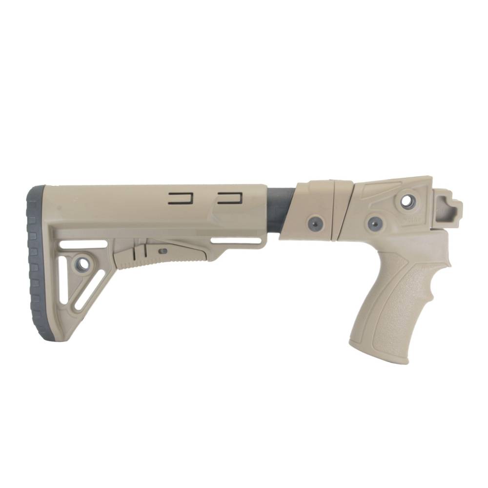 Складной приклад на Сайгу 410, DLG Tactical. Черный