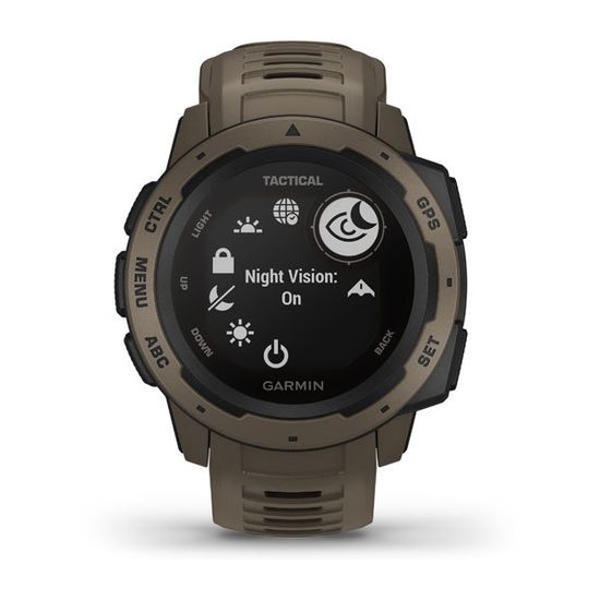 Ударопрочные тактические часы Garmin Instinct Tactical оливково-серый 010-02064-71