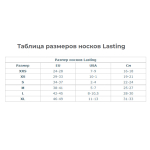 Носки Lasting CMH 900, polypropylene+acryl, черный,CMH900S